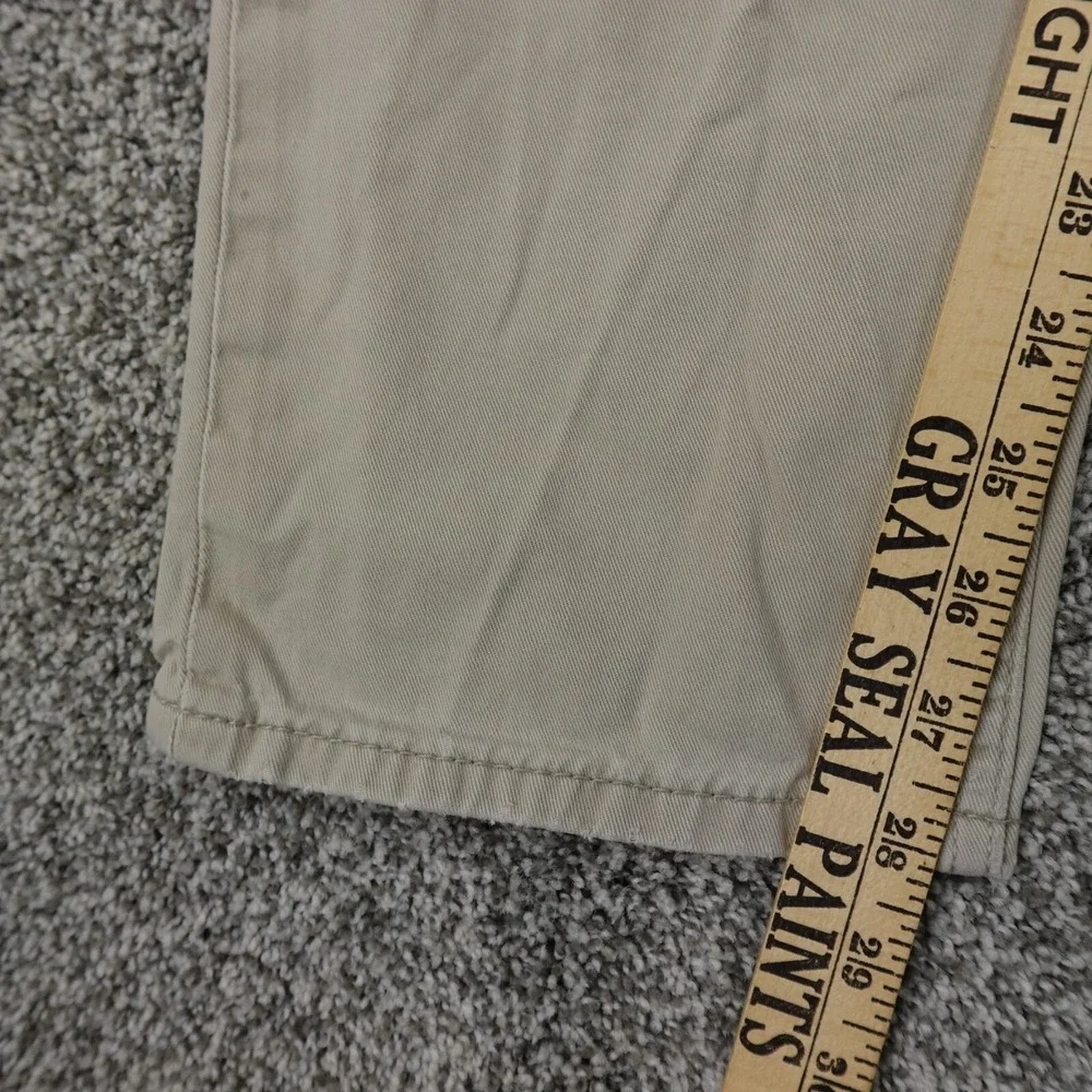 Levis Pants Mens 28X30 Light Brown Beige Khaki‎ Tan Denim 514 Straight Workwear